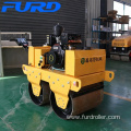 Electric Start Walk Behind Tandem Vibration Road Roller